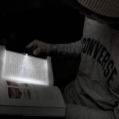 Ultralight Night Vision Reading Read Panel Page LED Light Book Reading Lamp