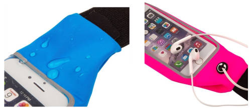 Outdoor Sports Running Belt With Smartphone Pocket Weatherproof Waist Pack