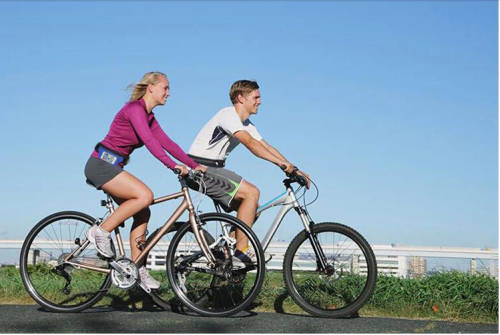 Outdoor Sports Running Belt With Smartphone Pocket Weatherproof Waist Pack