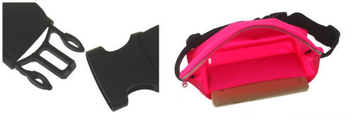 Outdoor Sports Running Belt With Smartphone Pocket Weatherproof Waist Pack