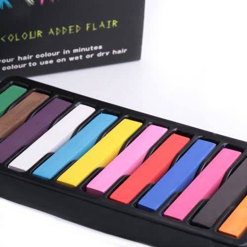 12 Color Hair Chalk