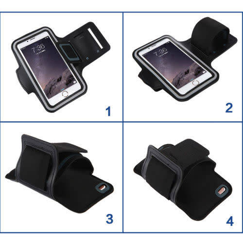 Sport Running Arm Band Phone Holder Jogging Gym Cycling for iPhone 7 6S 6 Plus (KKBE)