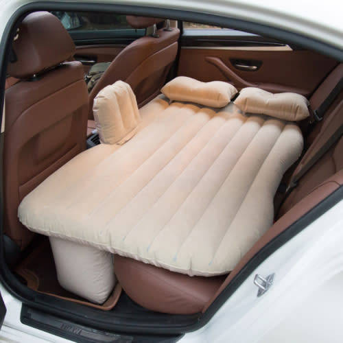 Inflatable Travel Holiday Camping Car Seat Sleep Rest Spare Mattress Air Bed (KKALE)
