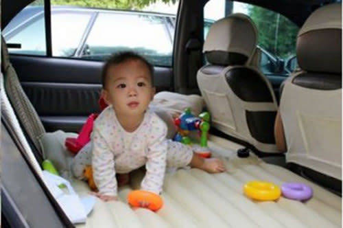 Inflatable Travel Holiday Camping Car Seat Sleep Rest Spare Mattress Air Bed (KKALE)