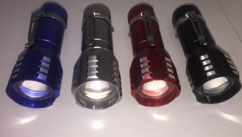 LED Pocket Torch Flashlight Camping Light Lamp