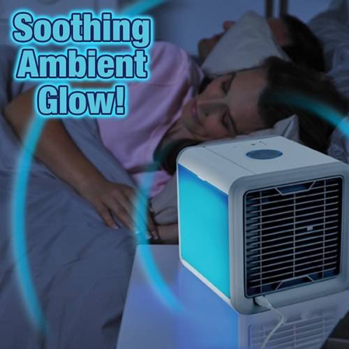 NEW Air Cooler Arctic Air Personal Space Cooler built in led mood light