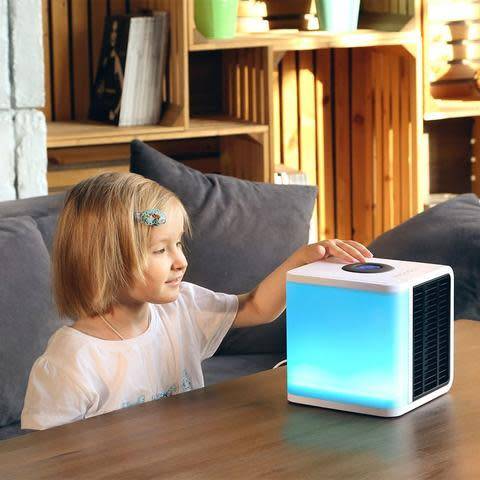 NEW Air Cooler Arctic Air Personal Space Cooler built in led mood light