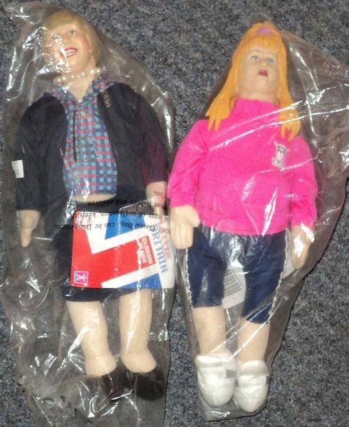 Little Britain 2 collectible classic plush dolls TV Series Vicky Pollard Marjorie Dawes