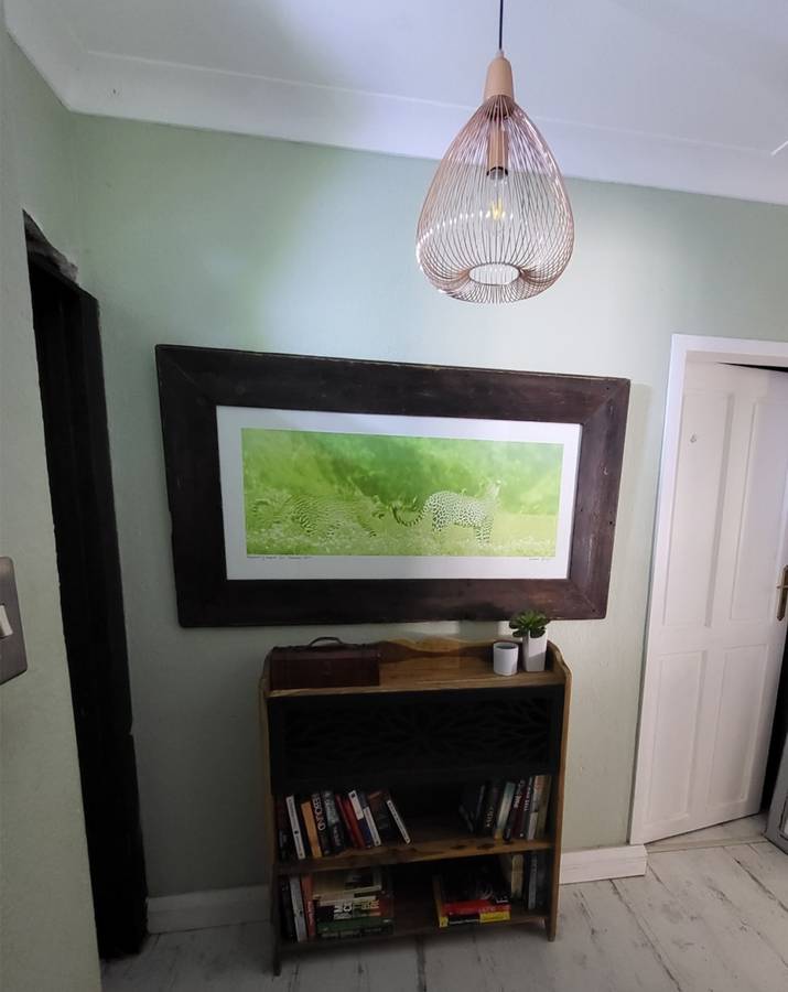 Beautiful refurbished book shelf.