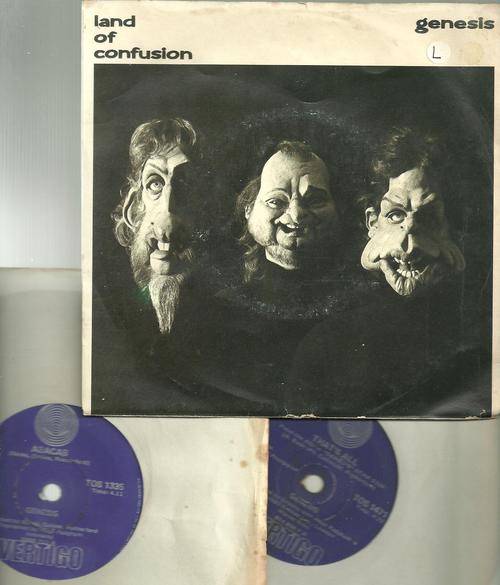 GENESIS- LAND OF CONFUSION- ABACAB- THAT'S ALL- THREE SINGLES