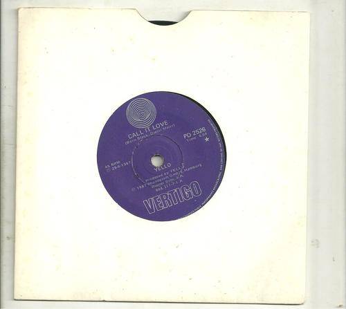 CALL IT LOVE- YELLO (SEVEN SINGLE)