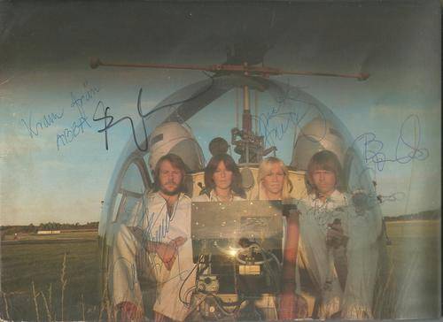 ABBA- ARRIVAL ( LP VINYL) (AUTOGRAPHED)