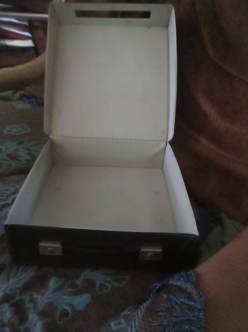 LP RECORD or CASSETTE TAPE CARRY CASE- OLD FASHIONED AND RARE