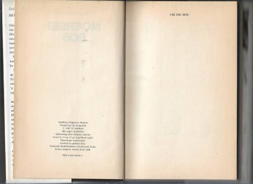 MOERBEIBOS- DALENE MATTHEE