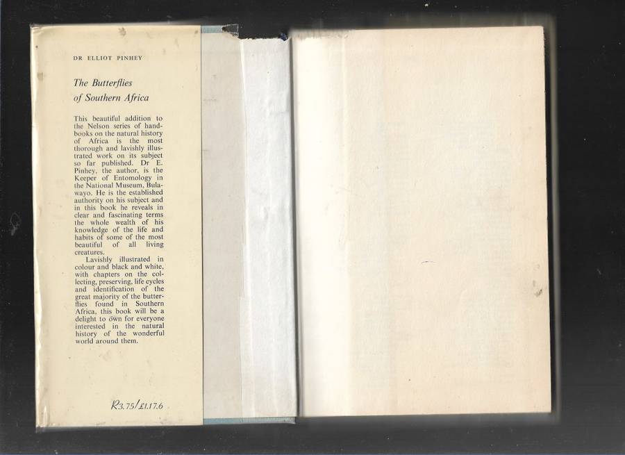 THE BUTTERFLIES OF SOUTHERN AFRICA- DR E PINHEY