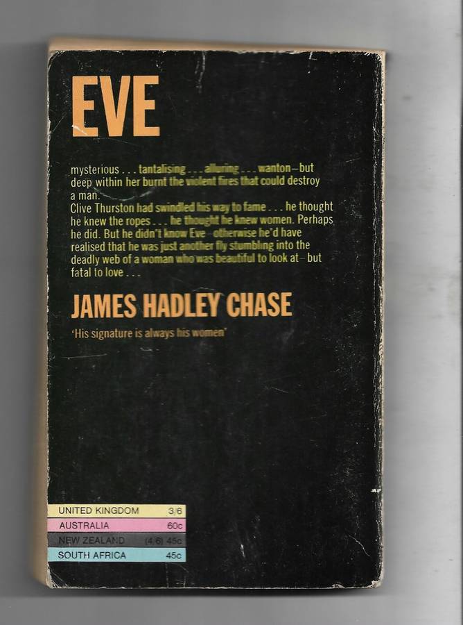 EVE- JAMES HADLEY CHASE