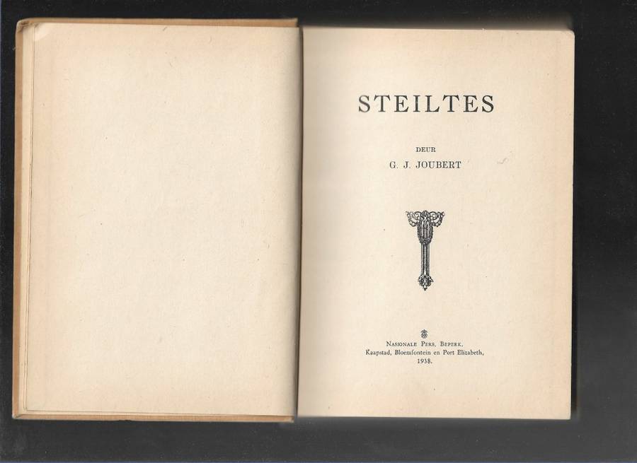 STEILTES- G. J. JOUBERT