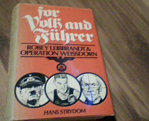 for volk and fuhrer- hans strydom