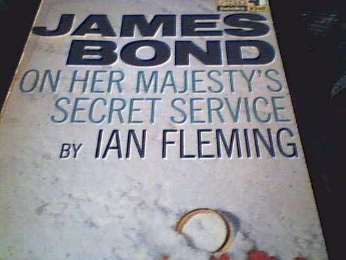 JAMES BOND- ON HER MAJESTY'S SECRET SERVICE- IAN FLEMMING