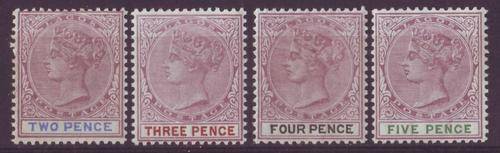 QUEEN VIC - LAGOS - NICE MINT SET - WMK CROWN CA