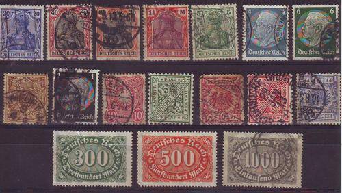 *** GERMANY - MOSTLY FINE USED - UNCHECKED ***