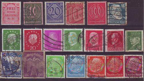 *** GERMANY - MOSTLY FINE USED - UNCHECKED ***