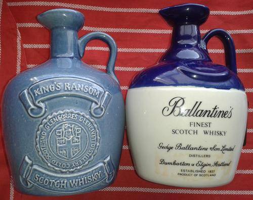 KING'S RANSOM & BALLANTINE'S WHISKY - OLD COLLECTABLES