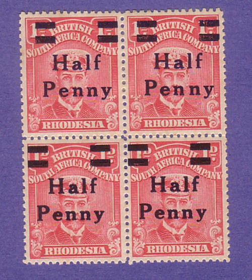 RHODESIA sg280/280b LH MINT cv 170r
