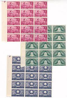 SOUTH AFRICA VOR MON BLOCK SET NH MINT