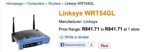 CISCO LINKSYS WIRELESS-G BROADBAND ROUTER (WRT54GL)