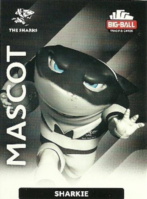 SHARKIE - 2012 BIG BALL RUGBY MASCOT CARD 201