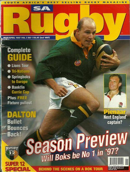 SA Rugby Magazine - Vol 3 No 1 Mar / Apr 1997