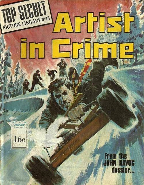 Top Secret Picture Library : Artist in Crime - Issue #13