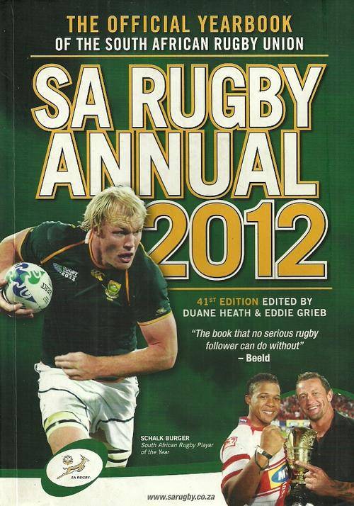 2012 SA Rugby Annual Book