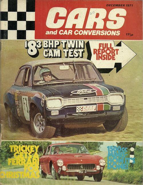 CARS and CAR CONVERSIONS Magazine - Dec 1971 Issue