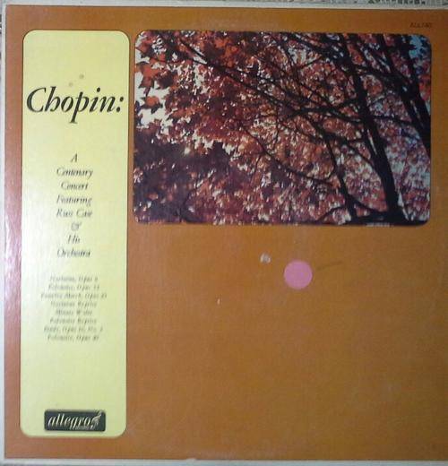 Chopin - A Centenary Concert LP Vinyl Record