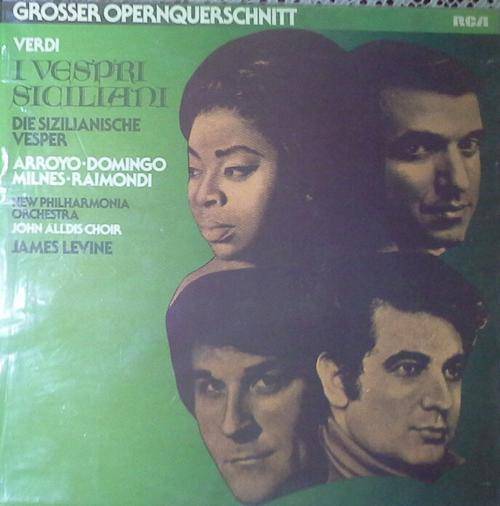 Verdi - I Vespri Siciliani  LP Vinyl Record