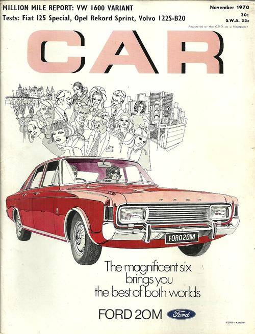South Africa CAR Magazine - Nov 1970 Issue