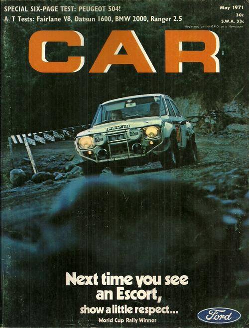 South Africa CAR Magazine - May 1971 Issue