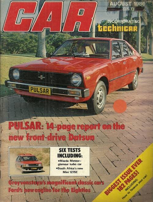 CAR Magazine - Aug 1980 Issue