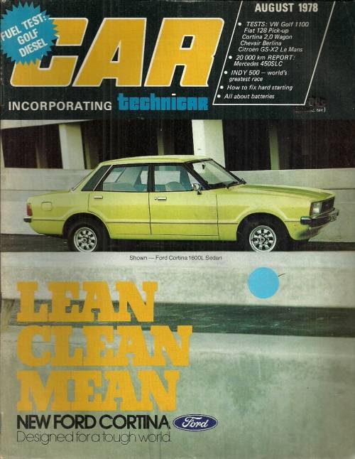 CAR Magazine - Aug 1978 Issue