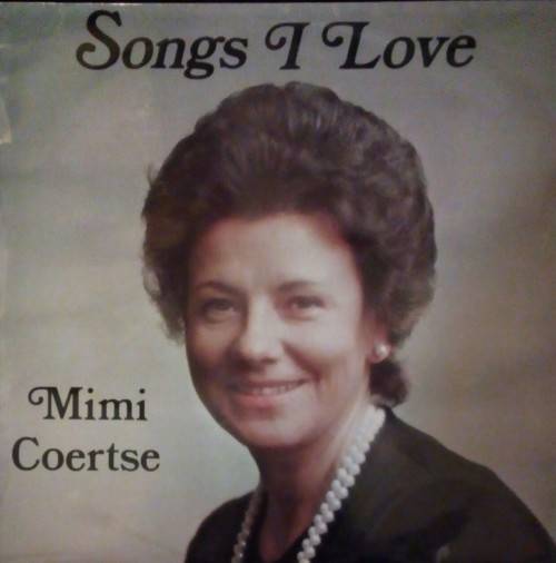 Mimi Coertse - Songs l Love LP Vinyl Record