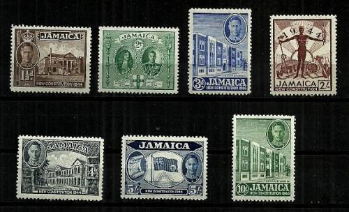 Jamaica - 1945 Granting of New Constitution Set MH