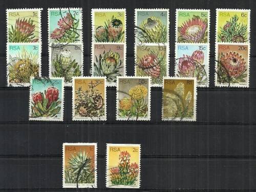 South Africa - 3rd Definitive Issue Set up to R1 Plus 2 Coils Fine Used