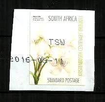 South Africa - 2013 Kirstenbosch Centenary Stamp Used on Paper