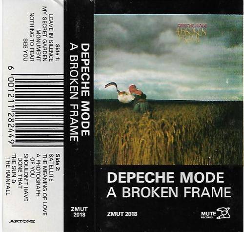 Depeche Mode - A Broken Frame Cassette Tape