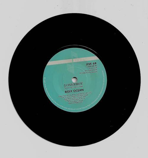 Billy Ocean - Loverboy 7` Single Vinyl Record