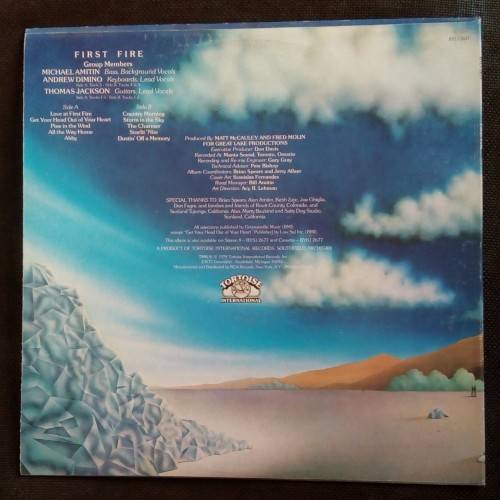 First Fire - First Fire LP Vinyl Record - USA Pressing
