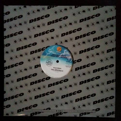 The Originals - Blue Moon 12` Single Vinyl Record - USA Pressing