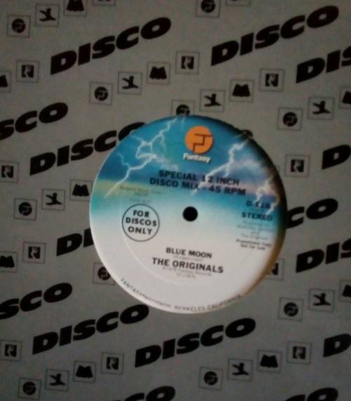 The Originals - Blue Moon 12` Single Vinyl Record - USA Pressing